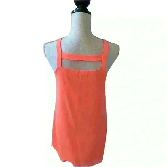 Parker Orange Sleeveless Sundress Mini 🧡🩷 - Picture 6 of 8